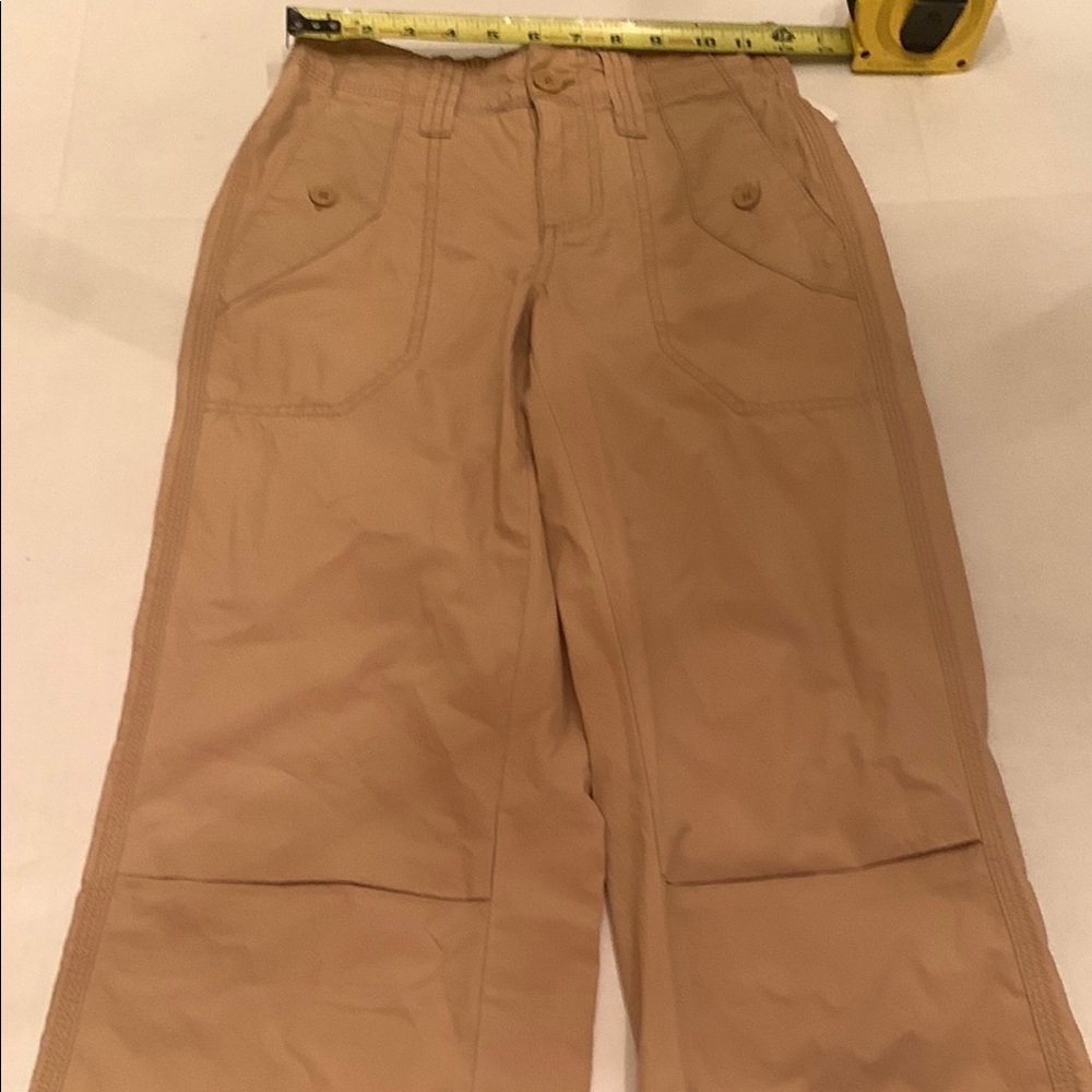 NWOT BDG Tan Flare Pants with Boot Cut Design